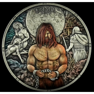 LETZTE* 1 oz Germania 2026 Antik Color - BOEDVAR SAGA - Die LEGENDE des NORDISCHEN KRIEGERS - Legend of Nordic Warrior - STARTAUSGABE Verlust mach Rachsücjhtig - Silber Germania Mint
