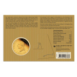 1 oz Australien 2026 GILDED - NUGGET / 40 Jahre Nugget  / Welcome Stranger - Hobart Money ANDA Expo Special - Silber Coin Card 1 $