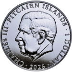 NEU* 1 oz Pitcairn 2026 BU - CLOWNFISCH / CLOWNFISH -...