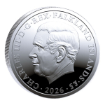 NEU* 1 oz Falkland 2026 BU - PINGUIN / Southern...