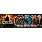 Neu* 3 x 1 oz Liberia 2026 Color - GRIM REAPER / SENSENMANN Collection - Silber Color-Edition 10$