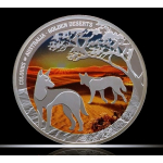 LETZTE** 1 oz Niue 2026 Proof - DESERT LIFE / Die...
