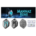 Neu*New* 1 oz RUNEN Barren Germania 2026 - MANNAZ -...