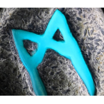 Neu*New* 1 oz RUNEN Barren Germania 2026 - MANNAZ - Menschlichkeit Gemeinschaft Empathie  - Runenkunde Altgermanische Schriftzeichen (12) - Germania Edition - Antique Finish - UV Leuchtend  - Germania Mint Edition