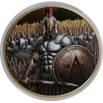 ab Lager Echtbilder* 5 oz Kupfer-Edition -  LEONIDAS & Die Legion der SPARTANER  - Die Tapferen Krieger aus SPARTA - Ultra High relief