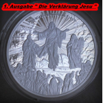 NEU* 1 oz Niue 2026 BU - JESUS Läuft Über Wasser / Walking on Water - DIE WUNDER des JESUS CHRISTUS - Wonders of Jesus Christ - NEUE SERIE 3. MOTIV - Silber 2$