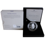 1 oz Silber UK 2023 PROOF - BLACK BULL of CLARENCE - Royal Tudor Beast Silber 2 Pfd. - 2023 Großbritannien
