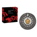 1 oz Australien 2026 ROTATING - JAHR des PFERDES - Year of the HORSE - Lunar 3 Serie - 1 AU$ - Silberpferd