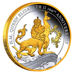 1 oz Australien 2026 Gilded Proof - H.M. Queen Elizabeth...