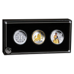 3 x 1 oz Australien 2026 Proof SET - H.M. Queen Elizabeth II 100th Anniversary 2026 - silber 3x1 AU$