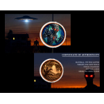 NEU* 1 oz Kupferedition - ALIEN The RED INVADER - Coin Card - Kupfer Color Doppelmotiv - VORVERKAUF - PRESALE !