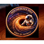 NEU** 5 oz Top-Kupferedition - ASTRONAUT am Schwarzen Loch / The Black Hole - Das UNIVERSUM / SPACE  EXPLORATION - VORVERKAUF * PRESALE