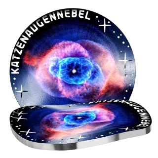 NEU ** Österreich 20 Euro KATZENAUGENNEBEL- Schönheit / Faszination Universum - Silber Proof 20 Euro