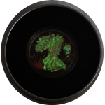 NEU* 1 oz USA 2019 Eagle - KINGS SKULL / Totenschädel  -UV-Effekt / Glow-in-the-Dark - Silber Rosegold-Veredelung