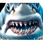 NEU* 1 oz Kongo 2026 COLOR - HAI / SHARK - Silber 20 Frs...