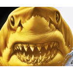 NEU* 1 oz Kongo 2026 GILDED - HAI / SHARK - Silber 20 Frs...