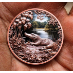 Neu* 10 x 1 oz Kupferedition - FLORIDA ALLIGATOR -...