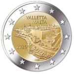 Kursmünzensatz Euro Malta 2026 in BU inkl. 2 Euro...