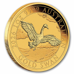 NEU* 1 oz Gold Schwan 2026 BU Australien 10 Jahre Schwäne 10th Anniversary - 100 AU$ - Perth Mint Serie Schwäne - Premium Bullionmünze