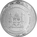 1 oz Fiji 2025 Prooflike - UNICORN / EINHORN Celestra - Coin Card  Silber Color Prooflike 1 Dollar