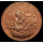 ab Lager* Letzte* 1 oz Kupfer-Copper Edition - LIBERTAD - Das IMPERIUM der AZTEKEN & Die Grosse Hungersnot / The Great Famine - Color High relief