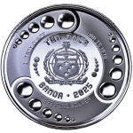 Neu* 1 oz Samoa 2025 ALIEN ARCHITECTS - PROOFLIKE Silber - 2 $ Alien Battle serie