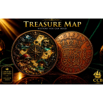 NEU* 1 oz Kupferedition Color - Der PIRATENSCHATZ von SKULL ISLAND / TREASURE Skull Island - Kupfer Color - VORVERKAUF - PRESALE !