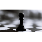 1 oz Niue 2026 Black Proof - Der BAUER / The PAWN - Schach/Chess - Der BAUER des Schachspiels (5.) - Silber Ultra High Relief 1 NZ$