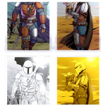 Niue 2026 Star Wars MANDALORIAN Din Djarin  BLIND BOX Kollektion / Collection - Silber