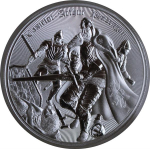 EINZELSTÜCK** 1 oz Niue 2023 BU - KÖNIG ARTHUR - ARTUS PENDRAGON - Ritter der Tafelrunde - Camelot serie 1.Ausgabe - 2 NZ$