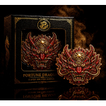 Neu ** 5 oz Kupfer/Copper Edition - LUCKY DRAGON / DRACHE des GLÜCKS - Kupfer Color Ultra High relief Motivbarren - Vorverkauf Presale