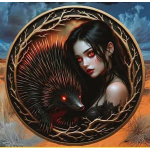 NEU** 1 oz Kupferedition Coin Card - ZOMBIE VIXENS Australia / AMEISENIGEL - Todesbringender Stachelhorror / Echidna Spiked Horror - Copper Edition - VORVERKAUF - PRESALE ! - Neue Serie new series