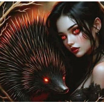 NEU** 1 oz Kupferedition Coin Card - ZOMBIE VIXENS Australia / AMEISENIGEL - Todesbringender Stachelhorror / Echidna Spiked Horror - Copper Edition - VORVERKAUF - PRESALE ! - Neue Serie new series