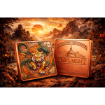 Neu ** 5 oz Kupfer-Copper Edition - TIGER vs DRACHE /...