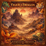 Neu ** 5 oz Kupfer-Copper Edition - TIGER vs DRACHE / TIGER vs DRAGON - Ewige Wächter / Eternal Guardians  - Kupfer Color High relief - Vorverkauf / Presale!