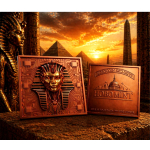 Neu ** 5 oz Kupfer-Copper Edition - CYBER-TUTANCHAMUN Pharao - Egyptian Cyber Pharaoh / Future in the Past - Kupfer Color High relief - Vorverkauf / Presale!