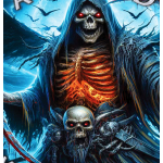 neu** 1 oz GRIM REAPER 2026 Ruthenium - SENSENMANN - ARMAGEDDON - Kanada 2026 Armageddon (11)  - Silber Black Ruthenium Color - Vorverkauf Presale