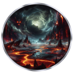 neu** 1 oz Kanada 2026 Ruthenium - AZAZEL & Der TODESENGEL / ANGEL of DEATH - Der WÜSTENDÄMON Ewiger Kampf GUT vs BÖSE  (3)  - Silber Black Ruthenium Color - Vorverkauf Presale