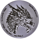 NEU* 1 oz Silber Stacker 2026 - DRACHE - DRAGON - Brillantprägung Hochrelief - Ultra High Relief - Scottsdale Mint USA - Vorverkauf Presale Beachten Sie den Liefertermin
