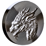 NEU* 2 oz Silber Stacker 2026 - DRACHE - DRAGON - Brillantprägung Hochrelief - Ultra High Relief - Scottsdale Mint USA - Vorverkauf Presale Beachten Sie den Liefertermin  #1