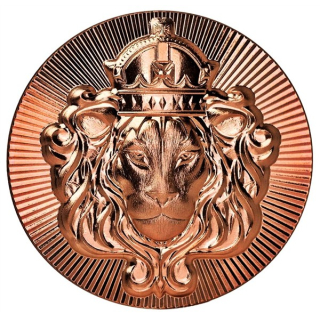 NEU* 1 oz Kupfer Copper USA 2026  Stacker - LÖWE / LION - Ultra High Relief - Scottsdale Mint