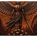 Neu ** 5 oz Kupfer-Copper Edition - LIBERTAD vs TERMINATOR - Die Abrechnung / JUDGEMENT DAY  - Color High relief - Vorverkauf / Presale!