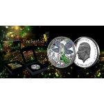 1 oz Niue 2026 Proof - Die WALDFEE / FOREST FAIRY - Feen im Zauberwald - Silber Color Farbig 2 NZ$