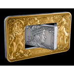 2 oz Niue 2026 Antik Drehbar - Elisabeth II & Charles...