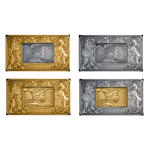 2 oz Niue 2026 Antik Drehbar - Elisabeth II & Charles III - Royal Portraits - Silber Antique Gilded 5 NZ$