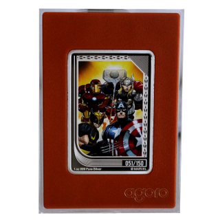 1 oz Niue 2026 Proof - MARVEL - CAPTAIN AMERIC / IRON MAN / THOR  - Nr. 51 / 150 Topaz Mintage - aus dem Trading Set