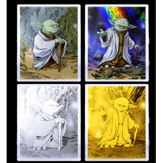 Niue 2026 Star Wars MASTER YODA BLIND BOX Kollektion / Collection - Silberfolie