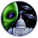 1 oz Silber & Bimetall SET - The ALIEN FILES SET...