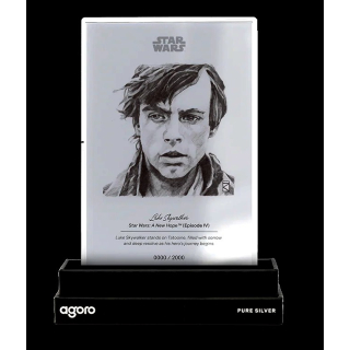 5 g Niue 2026 Proof - Star Wars LUKE SKYWALKER / Sketch Art - silber Folienmünze 2 NZ$