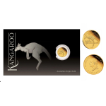 0,5 g Gold MINI ROO 2026 Proof Australien Coin Card 2 AU$...